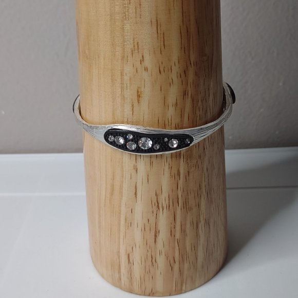 Weird Metal And Plastic Bangle - Picture 2 of 11